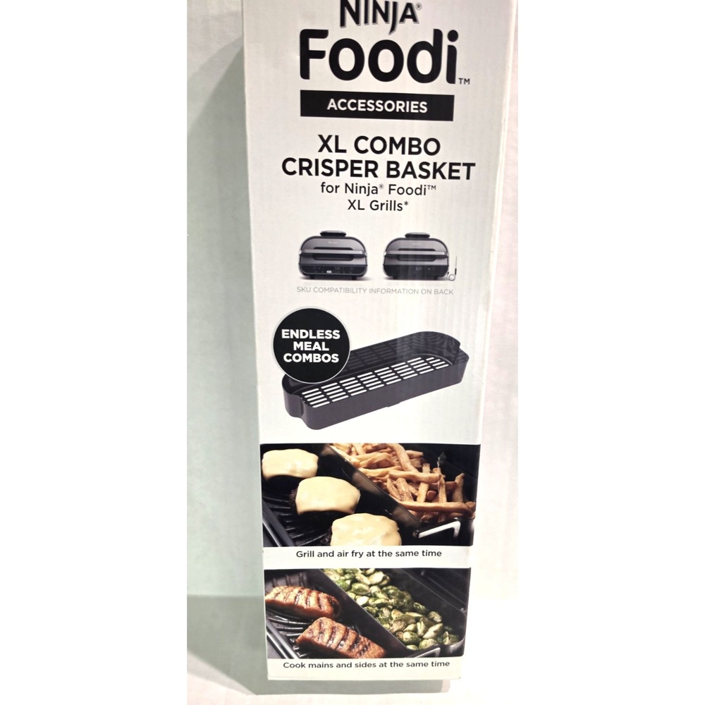 Ninja Foodi XL Combo Crisper Basket for Grills NIB FG550 BG500 Accessories